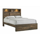  Elements International Bailey BY520TB Twin Bookcase Bed with Bluetooth IMAGE 1