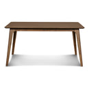 New Classic Furniture Oscar D1651 Dining Table - Walnut IMAGE 1