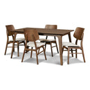  New Classic Furniture Oscar D1651 Dining Table - Walnut IMAGE 5