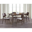  New Classic Furniture Oscar D1651 Dining Table - Walnut IMAGE 8