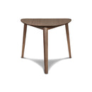  New Classic Furniture Oscar D1651 Corner Dining Table - Walnut IMAGE 1