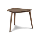  New Classic Furniture Oscar D1651 Corner Dining Table - Walnut IMAGE 2