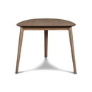  New Classic Furniture Oscar D1651 Corner Dining Table - Walnut IMAGE 3