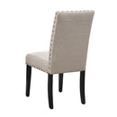  New Classic Furniture Crispin D162 Upholstered Dining Chair - Natural IMAGE 2