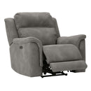  Manufacturer Color_Slate  -- Next Gen DuraPella Power Leather Look Recliner IMAGE 2