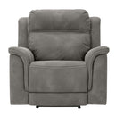  Manufacturer Color_Slate  -- Next Gen DuraPella Power Leather Look Recliner IMAGE 3