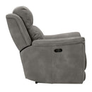  Manufacturer Color_Slate  -- Next Gen DuraPella Power Leather Look Recliner IMAGE 4