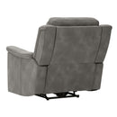  Manufacturer Color_Slate  -- Next Gen DuraPella Power Leather Look Recliner IMAGE 5