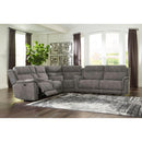  Manufacturer Color_Slate  -- Next Gen DuraPella Power Reclining Leather Look Loveseat with Console IMAGE 15