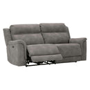  Manufacturer Color_Slate  -- Next Gen DuraPella Power Reclining Leather Look Sofa IMAGE 2