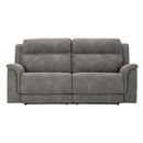  Manufacturer Color_Slate  -- Next Gen DuraPella Power Reclining Leather Look Sofa IMAGE 3