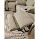  Manufacturer Color_Sand  -- Next-Gen DuraPella 5930218 Power Reclining Loveseat with Console and Adjustable Headrest IMAGE 7