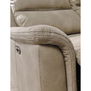  Manufacturer Color_Sand  -- Next-Gen DuraPella 5930218 Power Reclining Loveseat with Console and Adjustable Headrest IMAGE 8