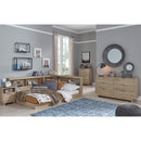  Oliah EB2270B2 Full Bookcase Storage Bed IMAGE 10