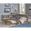  Oliah EB2270B2 Full Bookcase Storage Bed IMAGE 5