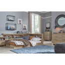  Oliah EB2270B2 Full Bookcase Storage Bed IMAGE 7