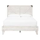  Shawburn EB4121B1 Queen Crossbuck Panel Platform Bed IMAGE 2