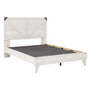  Shawburn EB4121B1 Queen Crossbuck Panel Platform Bed IMAGE 4