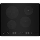  Whirlpool 24-inch Electric Induction Cooktop with 4 Elements WCI55US4JB IMAGE 1