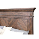  New Classic Furniture Mar Vista B658 Queen Panel Bed - Walnut IMAGE 3