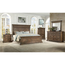  New Classic Furniture Mar Vista B658 California King Panel Bed - Walnut IMAGE 4