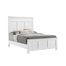  New Classic Furniture Andover B677W Twin Panel Bed - White IMAGE 1