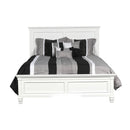  New Classic Furniture Tamarack BB044W Queen Bed - White IMAGE 1