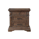  New Classic Furniture Mar Vista B658-040 Nightstand - Walnut IMAGE 1