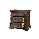 New Classic Furniture Mar Vista B658-040 Nightstand - Walnut IMAGE 4