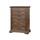  New Classic Furniture Mar Vista B658-070 Chest - Walnut IMAGE 2