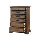  New Classic Furniture Mar Vista B658-070 Chest - Walnut IMAGE 4
