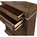  New Classic Furniture Mar Vista B658-070 Chest - Walnut IMAGE 6