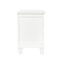  New Classic Furniture Tamarack BB044W-040 Nightstand - White IMAGE 4