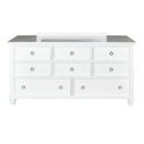  New Classic Furniture Tamarack BB044W-050 Dresser - White IMAGE 1