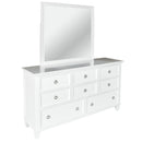  New Classic Furniture Tamarack BB044W-050 Dresser - White IMAGE 3