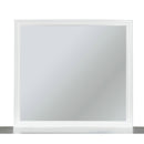  New Classic Furniture Tamarack BB044W-060 Mirror - White IMAGE 1