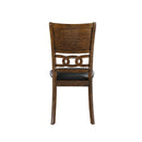  New Classic Furniture Gia D1701-20-BRN Dining Chairs - Brown IMAGE 4