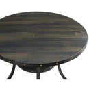  New Classic Furniture Crispin D162G-DT-GRY 48" Round Dining Table - Gray IMAGE 1