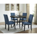  New Classic Furniture Crispin D162G-DT-GRY 48" Round Dining Table - Gray IMAGE 4