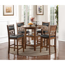  New Classic Furniture Gia D1701-22-BRN Counter Chairs - Brown IMAGE 2