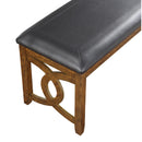  New Classic Furniture Gia D1701-25-BRN 46" Bench - Brown IMAGE 3