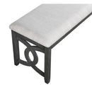  New Classic Furniture Gia D1701-25-GRY 46" Bench - Gray IMAGE 3