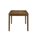  New Classic Furniture Gia D1701-160-BRN 60" Dining Table with Chairs - Brown IMAGE 5