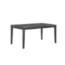  New Classic Furniture Gia D1701-160-GRY 60" Dining Table with Chairs - Gray IMAGE 3
