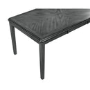  New Classic Furniture Gia D1701-160-GRY 60" Dining Table with Chairs - Gray IMAGE 6
