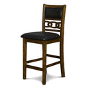  New Classic Furniture Gia D1701-32S-BRN 30" Counter Table W/2 Chairs & Stg Shelf - Brown IMAGE 8