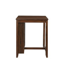  New Classic Furniture Gia D1701-32S-CHY 30" Counter Table W/2 Chairs & Stg Shelf - Cherry IMAGE 3