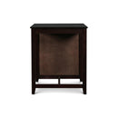  New Classic Furniture Gia D1701-32S-EBY 30" Counter Table W/2 Chairs & Stg Shelf - Ebony IMAGE 5