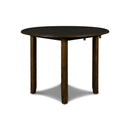  New Classic Furniture Gia D1701-40S-BRN 42" Dining Drop Leaf Table W/2 Chairs - Brown IMAGE 2