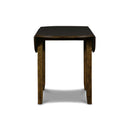  New Classic Furniture Gia D1701-40S-BRN 42" Dining Drop Leaf Table W/2 Chairs - Brown IMAGE 4